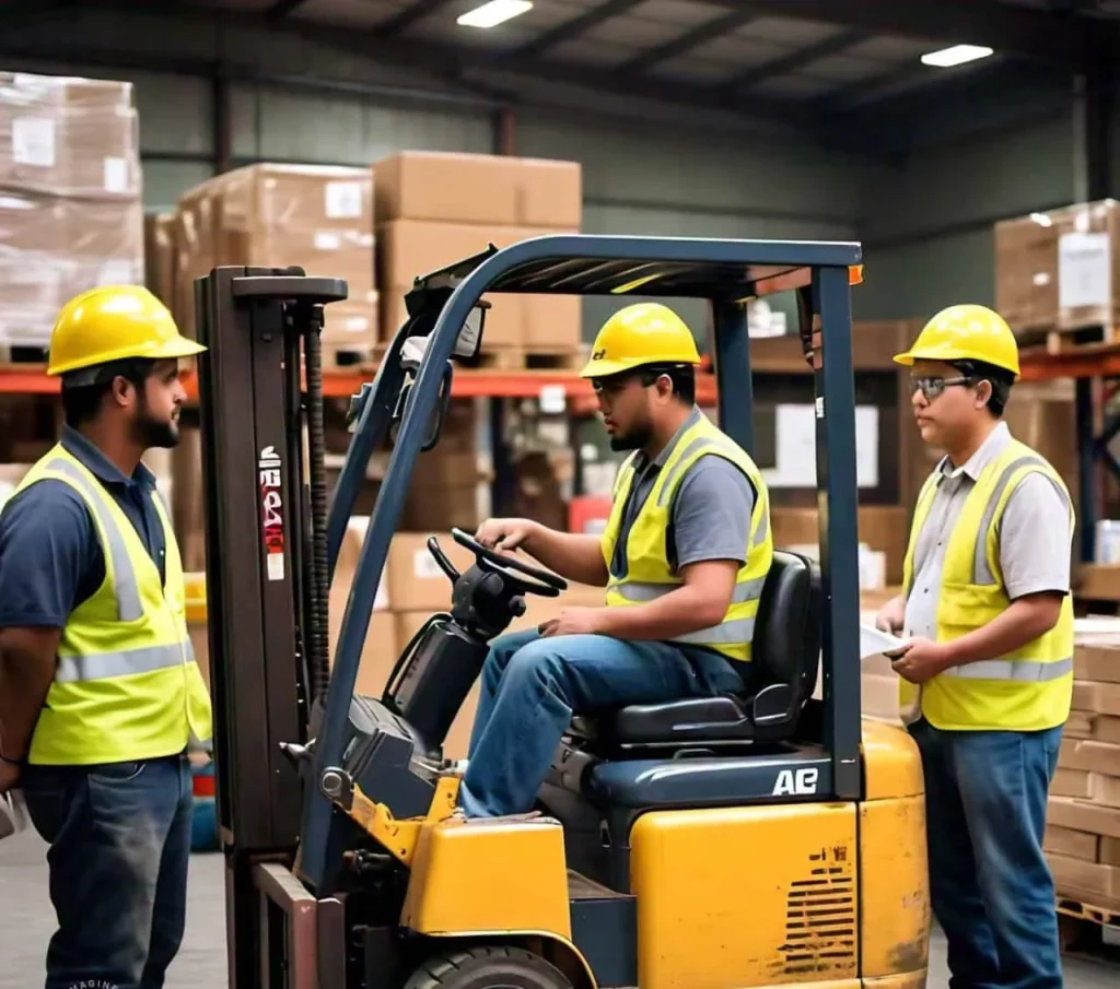 Forklift training in Johannesburg. Alika offers certification, job assistance, and expert instruction.