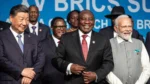 BRICS leaders, chaired by Ramaphosa, hold a virtual meeting to discuss the ongoing Israel-Hamas war and its global impact.