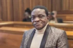 Nigerian Timothy Omotoso acquitted" portrait. Judge Irma Schoeman ruling, court scene, and Omo