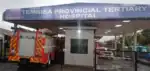 moke billowing from Tembisa Hospital after the second fire incident in less than a week. Concerns over patient safety.