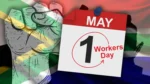 South African Workers' Day commemoration, highlighting labor movement history and public holiday significance.