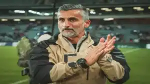 Jose Riveiro's last home match as Orlando Pirates coach against Golden Arrows at Orlando Stadium.