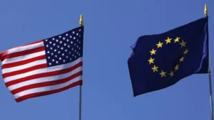 President Trump and EU officials discuss trade, extending tariff deadline amid negotiations.