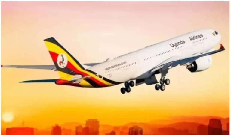 Uganda Airlines' A330-800, first to operate at Gatwick, connects Entebbe and London directly.