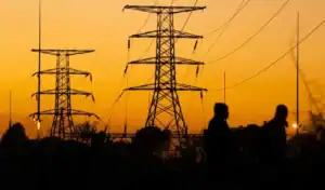 South African grid expansion with new power lines funded by private investment to end load shedding.