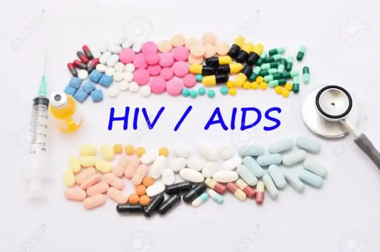 South African health workers with HIV patients, symbolizing the future of the HIV programme without US funding.
