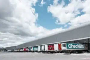 Shoprite's new Riverfields Distribution Centre in Kempton Park, boosting supply chain efficiency.