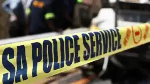Gauteng police scene after five cash-in-transit robbers were killed in Johannesburg shootout