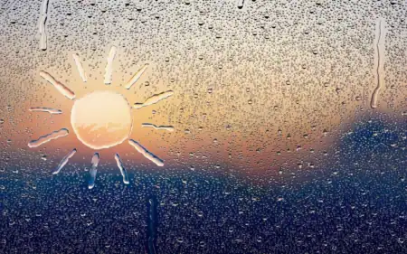 Tuesday weather forecast South Africa with light rain and cloudy skies across multiple provinces.