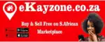A collage of second-hand items like laptops, phones & cars sold online via Free Ads SA on eKayzone.