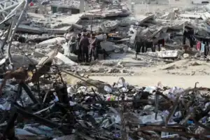 Israel launches strikes in Gaza after Hamas ceasefire violation, causing destruction and casualties