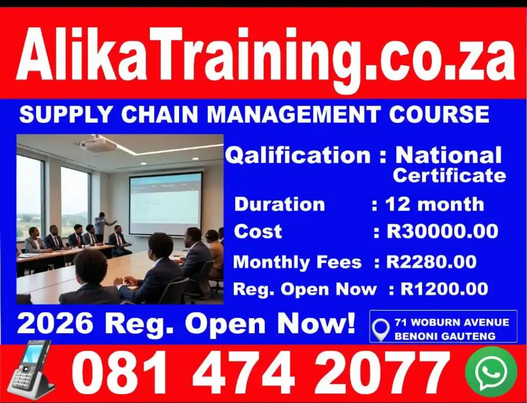 Apply now for the 2026 Supply Chain Management Course at Alika Training and build your logistics career.