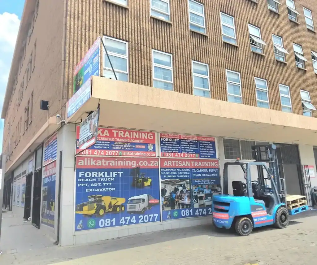 Black Friday deal at Alika Training for forklift, superlink, and welding courses in Benoni.