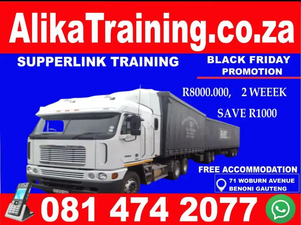 Black Friday Superlink training course deal at Alika Training for R8000. Save R1000 today.