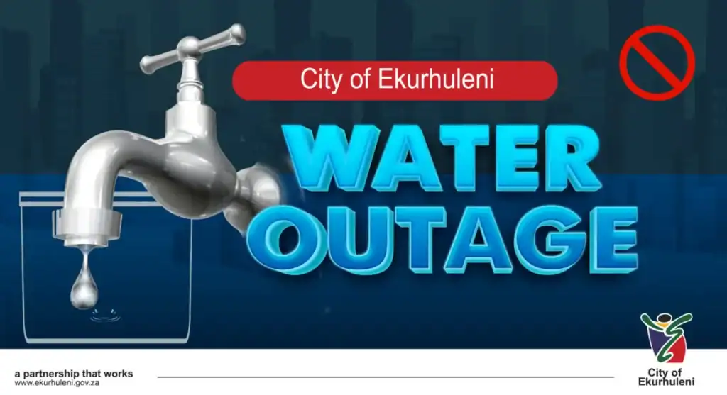 RAND WATER PLANNED MAINTENANCE FOR DECEMBER 2025 Rand Water maintenance team repairing bulk water pipeline in Ekurhuleni during December shutdown.