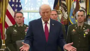 Donald Trump sues the BBC for $10bn defamation over Panorama speech edit.