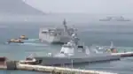 Chinese and Iranian warships docked in South Africa for the Will for Peace naval drill.