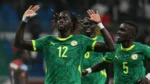 Senegal players celebrate after Senegal beat Sudan 3-1 to secure quarter-final spot in AFCON2025.