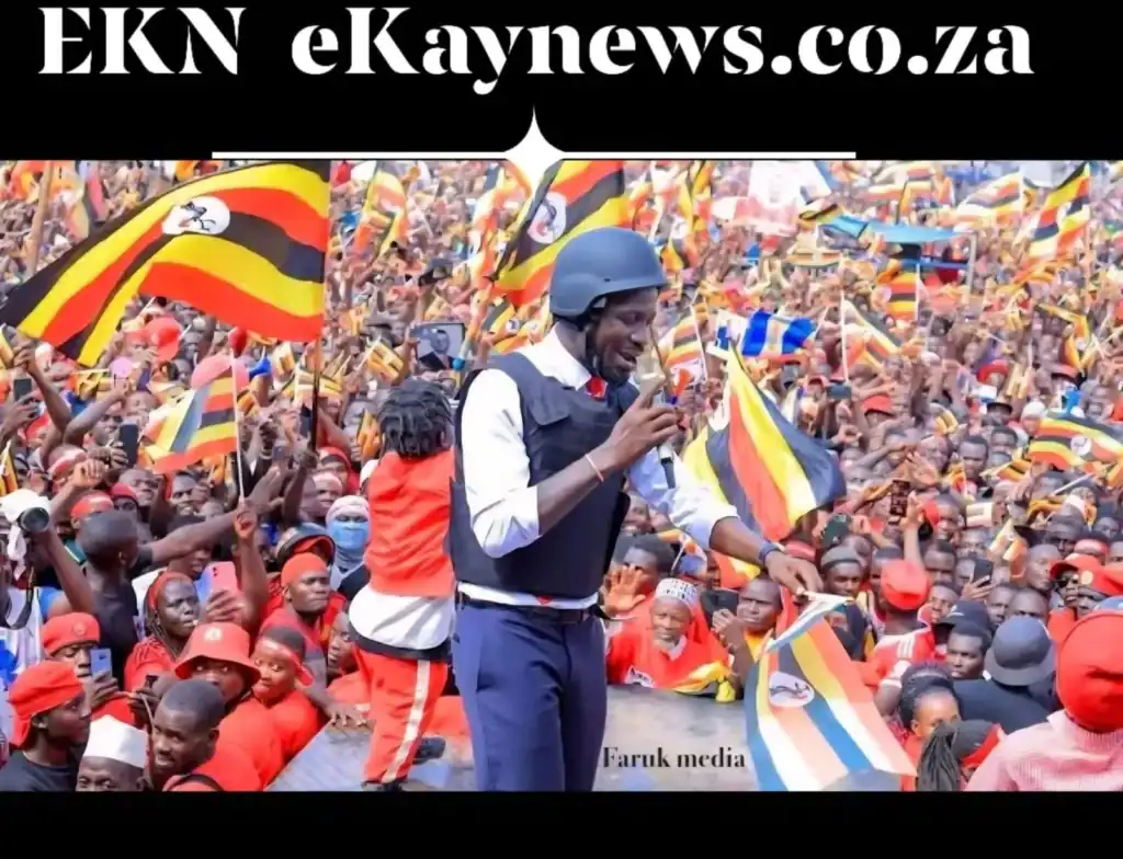 Presidential candidates Yoweri Museveni and Bobi Wine face off in the 2026 Uganda general election.