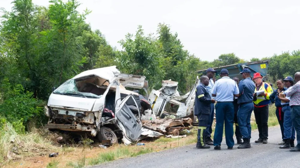 Vaal horror crash claims 13 learners lives, scholar taxi driver charged in Gauteng tragedy