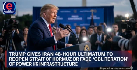 Oil tankers in Strait of Hormuz amid Trump Iran ultimatum escalating global energy crisis tensions