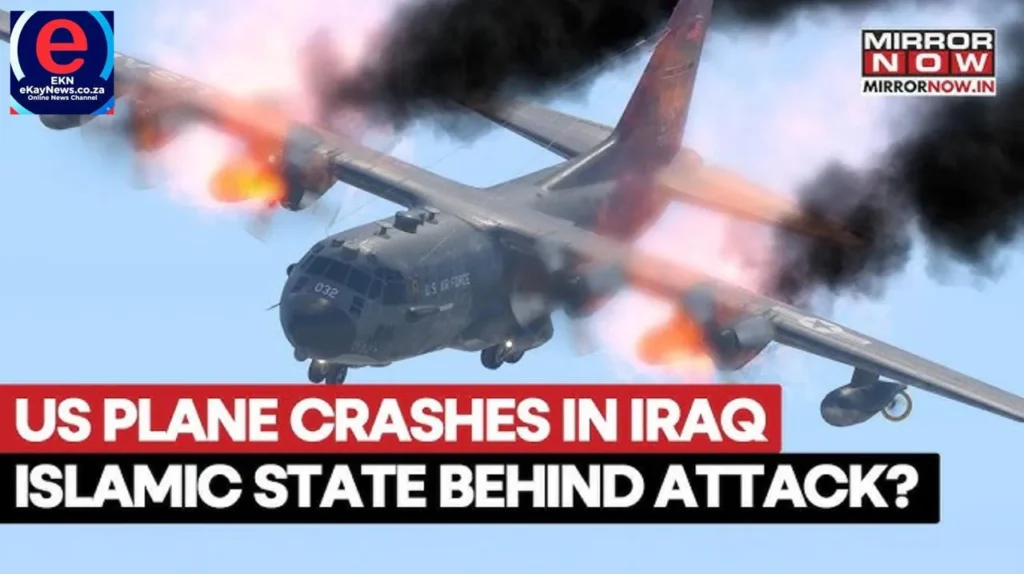 US military KC-135 plane crashes in Iraq during Operation Epic Fury, leaving four dead.