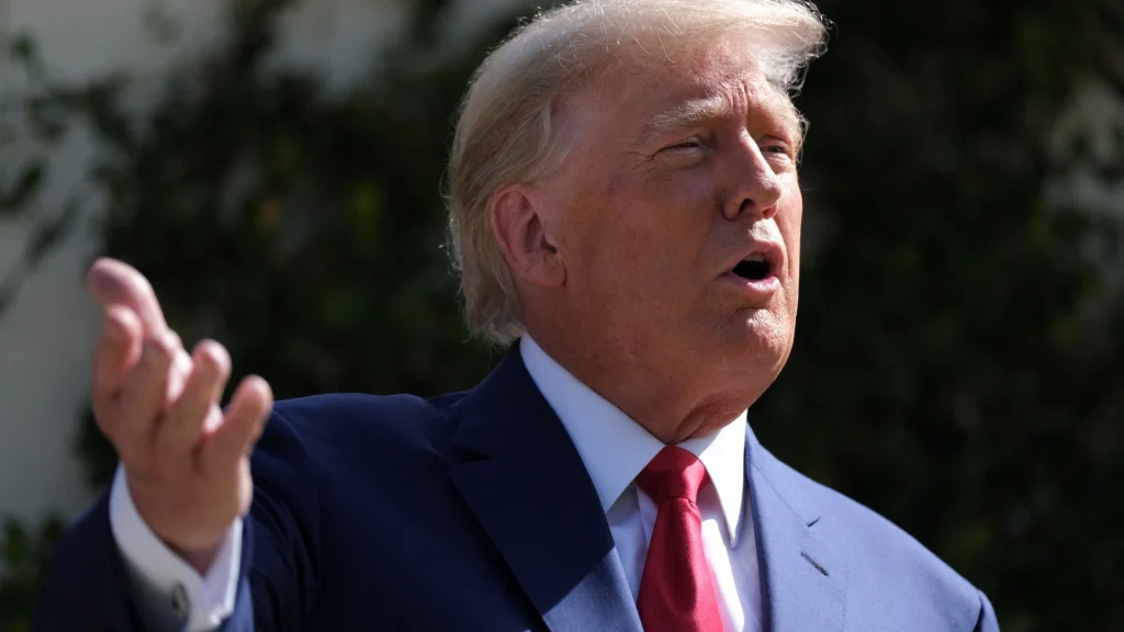 Donald Trump slams German Chancellor Friedrich Merz over Iran and nuclear weapons policies.