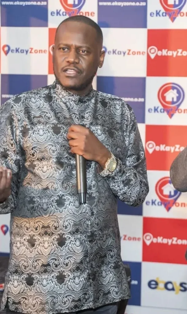 eKayzone founder and CEO Bonny W. Kayiwa presenting a premier edu-entertainment social media investment opportunity