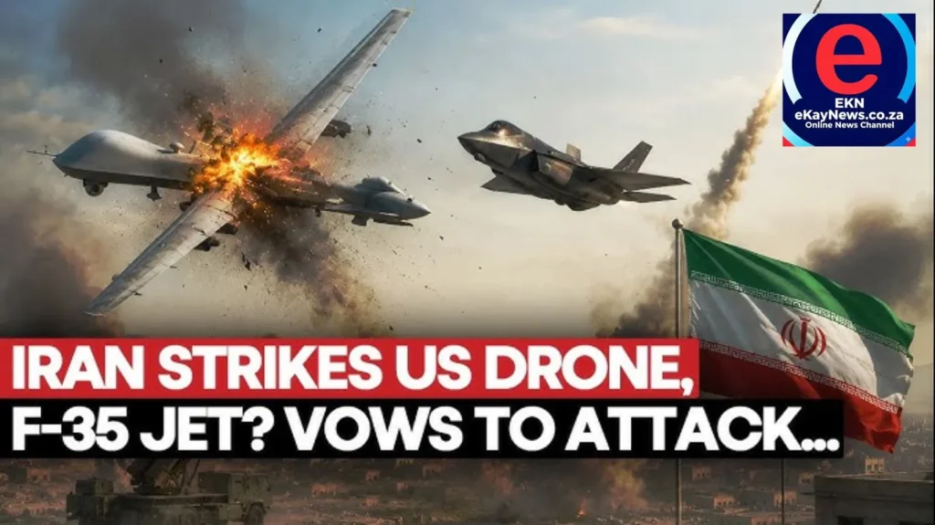 IRGC says it downed US drone entering airspace IRGC claims it downed a US MQ-9 Reaper drone during rising tensions near Strait of Hormuz