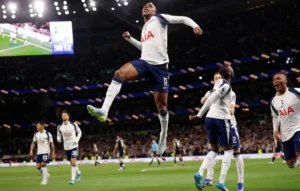 Mathys Tel and Roberto De Zerbi react as Leeds draw leaves Tottenham in relegation peril.