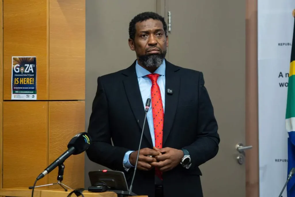 Buti Manamela addressing Parliament on NSFAS CEO appointment and alleged political interference claims