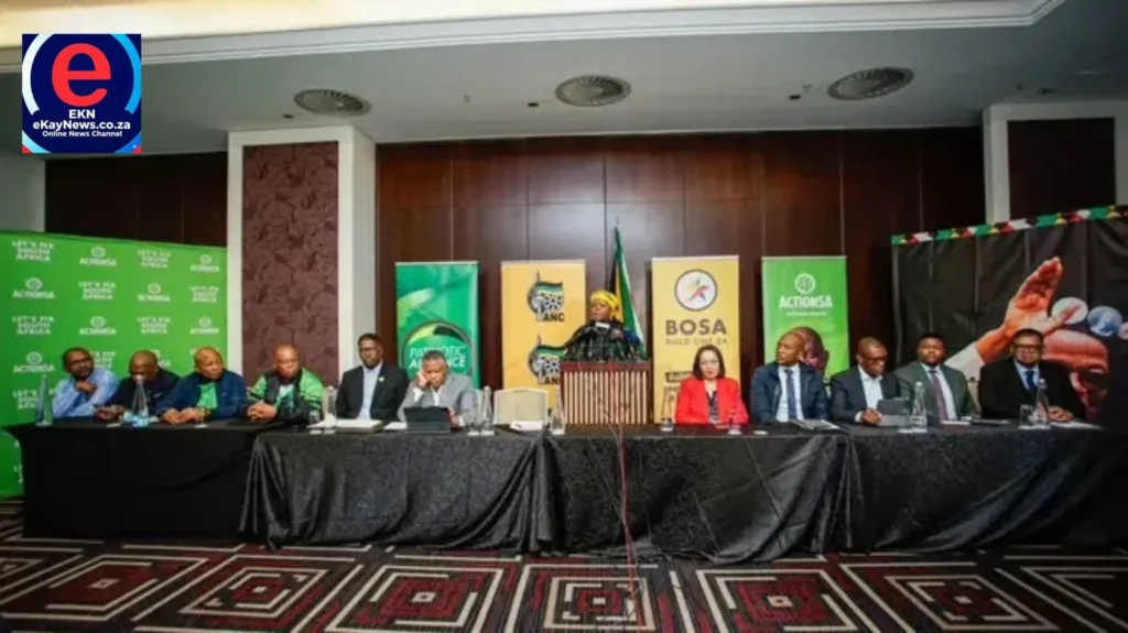 The Houses of Parliament in Cape Town where parties face a deadline to name committee members.