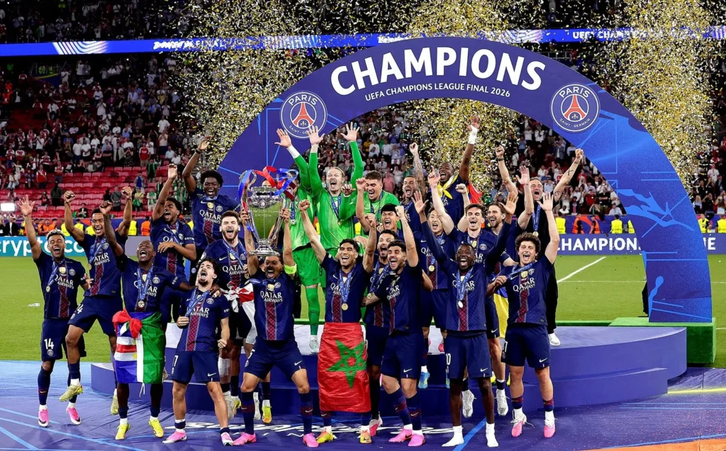PSG beat Arsenal on penalties to win Champions League final PSG beat Arsenal on penalties in Champions League final after 1-1 draw and dramatic shootout win