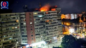 Russian drone damages apartment building in Galati Romania as NATO condemns airspace violation