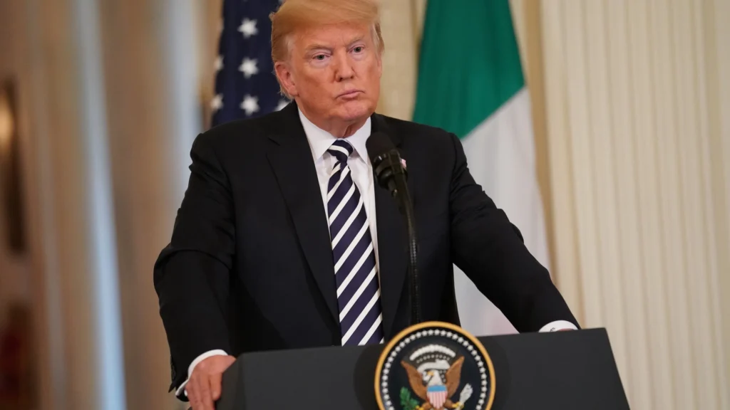 President Trump reviews new Iran peace proposal amid Strait of Hormuz blockade.
