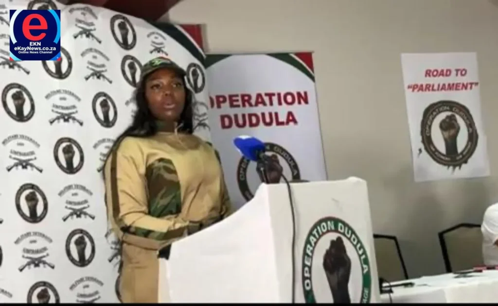 Zandile Dabula resigns as Operation Dudula president Former Operation Dudula president Zandile Dabula who resigned due to internal party divisions.