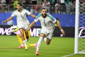 Amine Gouiri and Nadhir Benbouali lead Algeria comeback against Jordan at World Cup 2026