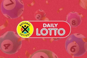 Daily Lotto results for 08 June 2026 showing winning numbers and prize division breakdown