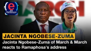 Jacinta Ngobese Zuma criticises Ramaphosa briefing on illegal immigration and border control