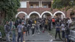 Nigerian citizens prepare to board evacuation flight from South Africa during repatriation