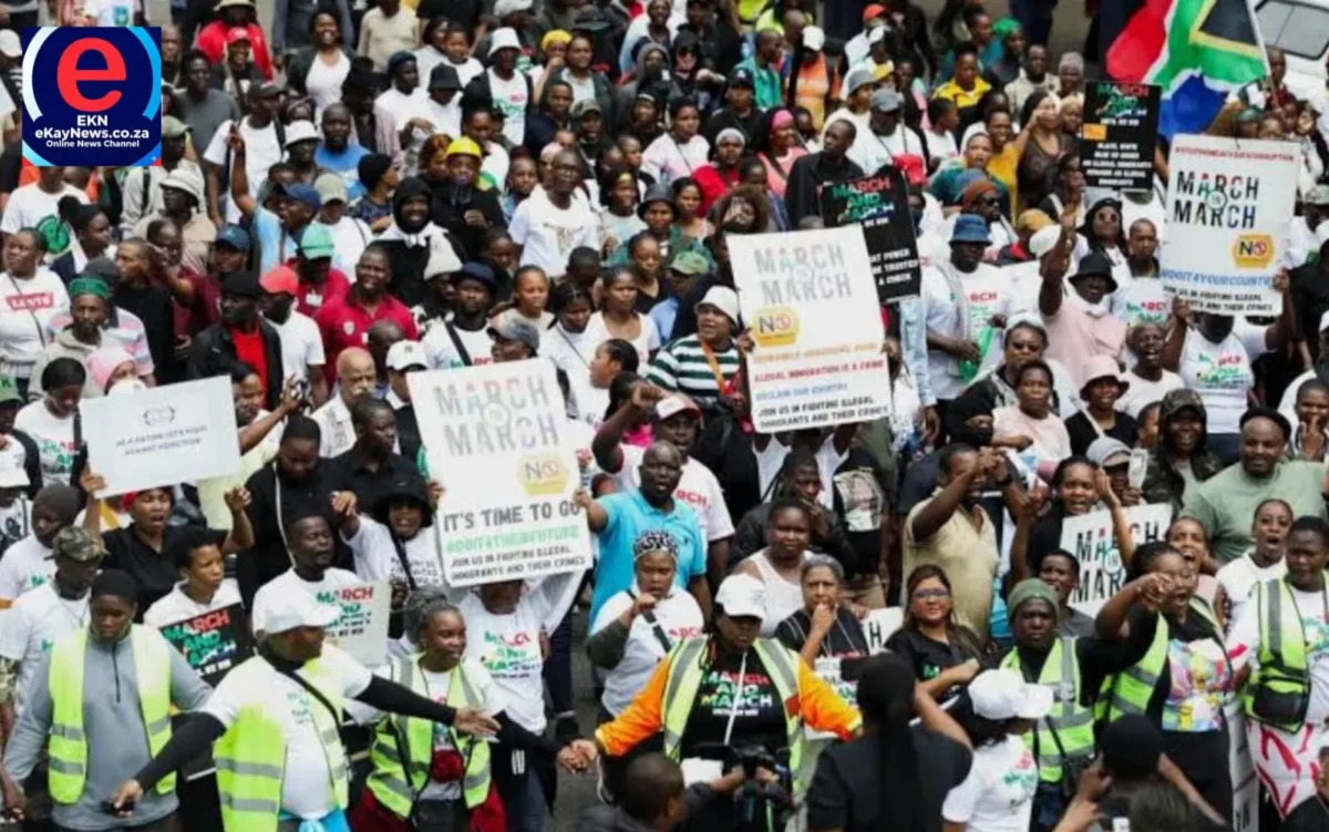 Nigerian citizens prepare to return home from South Africa amid anti-immigrant tensions.