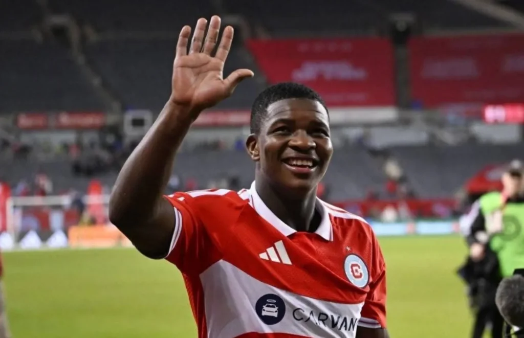 Mbekezeli Mbokazi celebrates MLS All-Star selection alongside football stars Lionel Messi and Son.