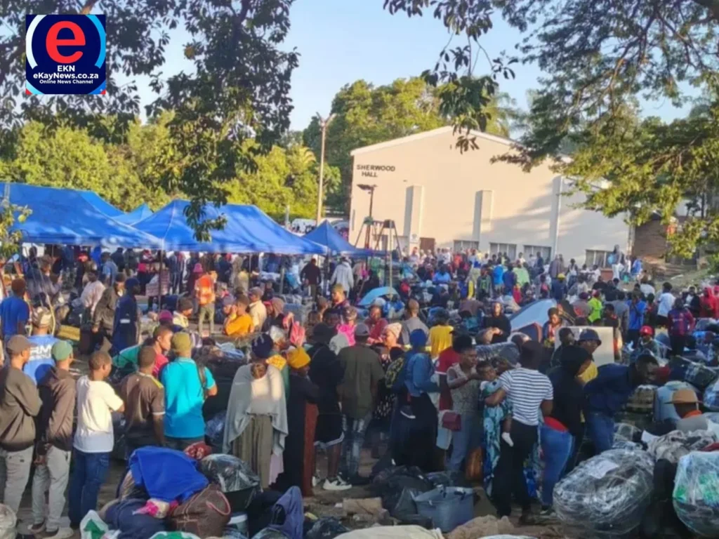 Malawian nationals gather in Durban as South Africa provides buses for repatriation efforts