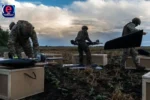 Ukrainian drone strikes target Russian logistics routes, disrupting military supply convoys