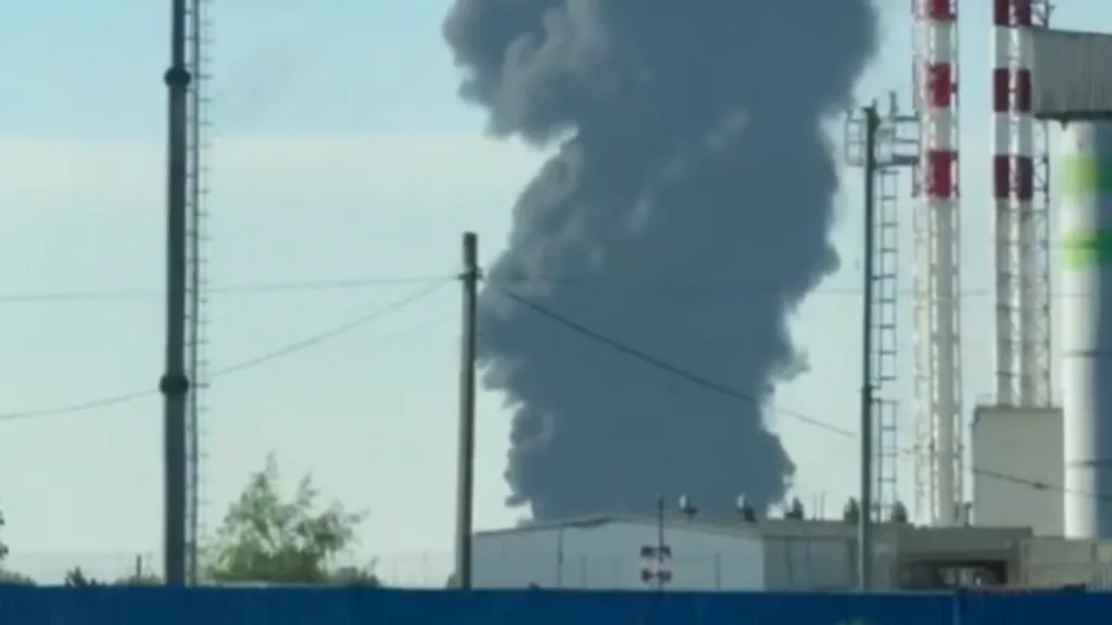 Ukrainian Drones Target St Petersburg in Major Attack Ukrainian drones strike targets near St Petersburg during a major long-range attack on Russia