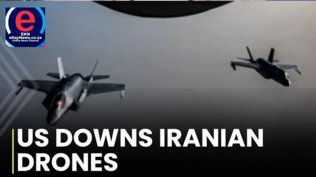 US forces intercept and destroy two Iranian drones threatening maritime traffic in Hormuz