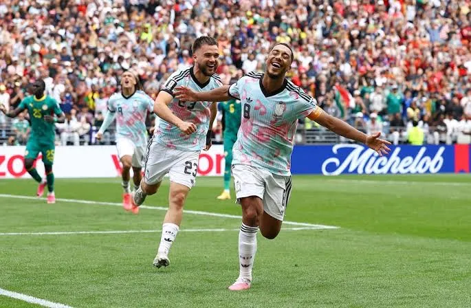 Belgium stage 3-2 comeback win over Senegal at World Cup Youri Tielemans celebrates after Belgium's dramatic 3-2 comeback victory over Senegal at World Cup.
