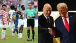 Folarin Balogun during the FIFA World Cup 2026 after UEFA criticized FIFA over reversing his automatic red card suspension.