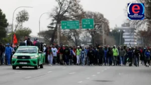 South Africa records 121,000 job losses as unemployment concerns grow amid nationwide protests.